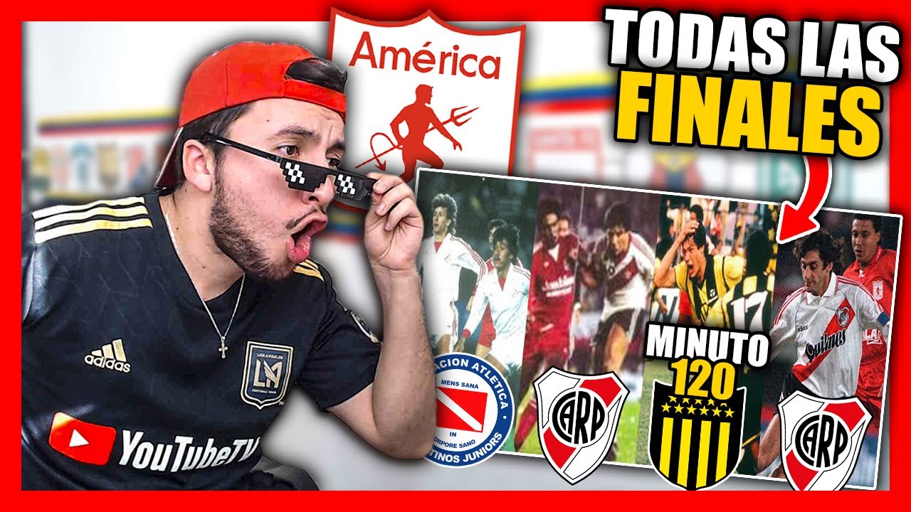 🔥REACCIONANDO a TODAS FINALES PERDIDAS del AMERICA en LIBERTADORES❌🏆| CAMILO MD
