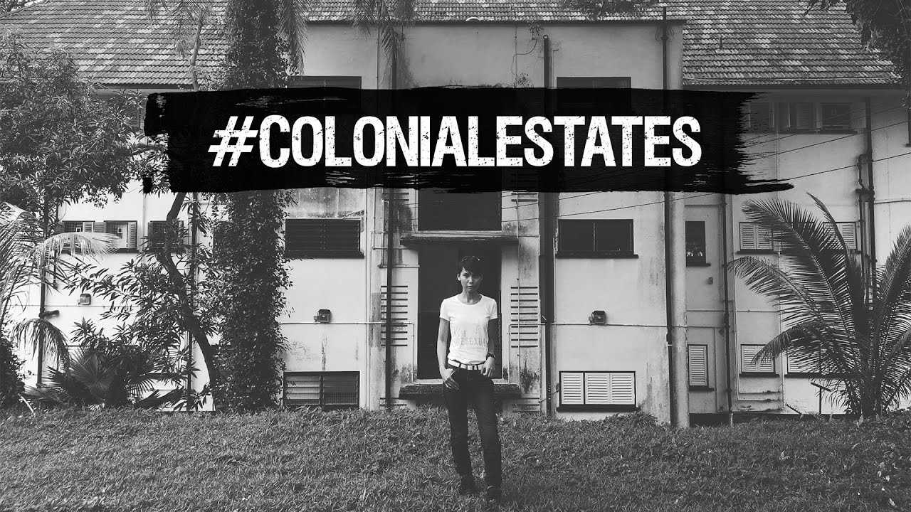 These #colonialestates are black-and-white but full of colour