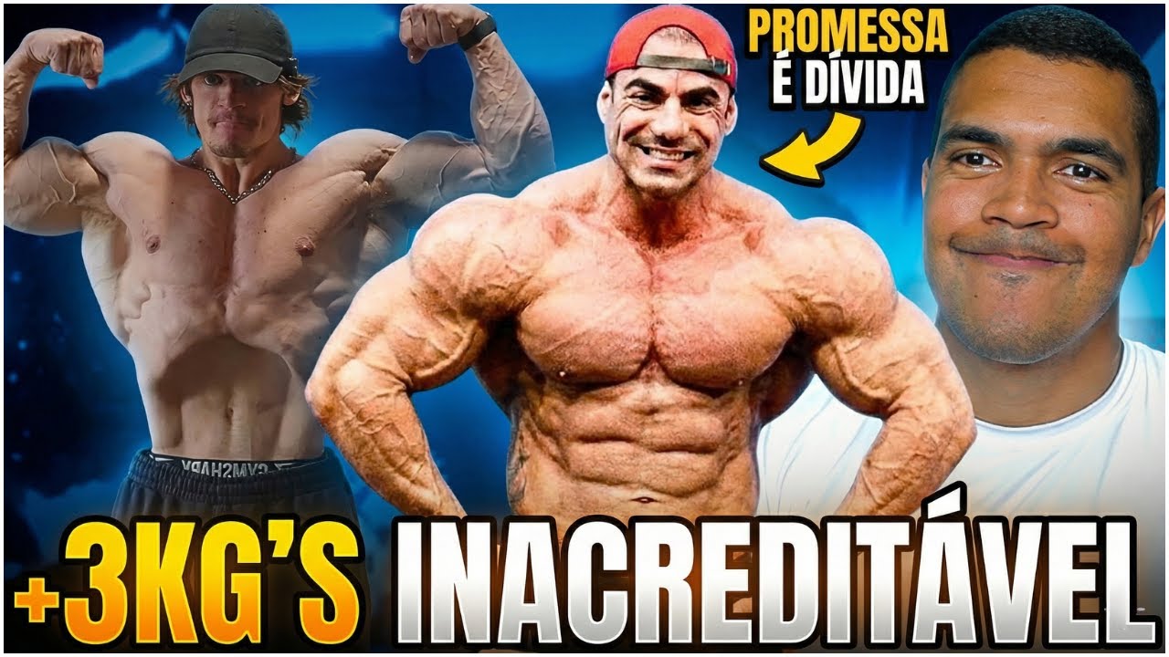 +3KG'S DE MASSA MUSCULAR! BRANDÃO PROMETE E TA CONFIANTE DO RESULTADO FINAL NO ARNOLD OHIO