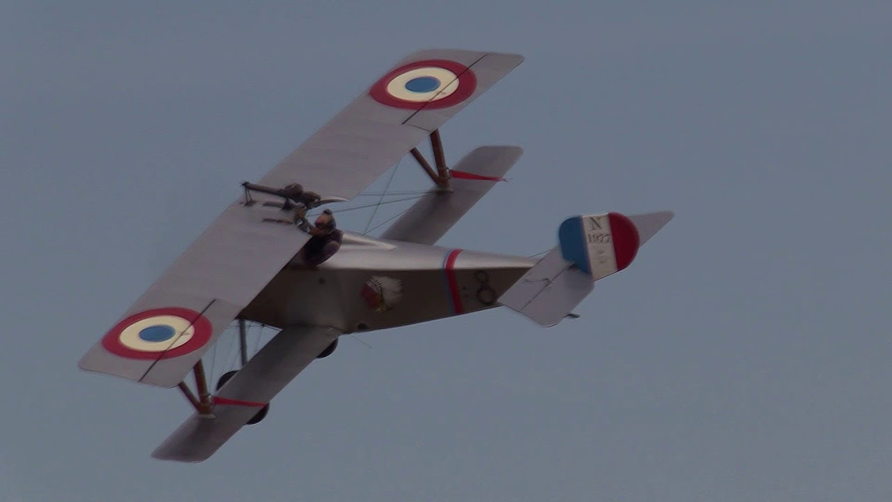 Nieuport 17 & Fokker DR1 At Shuttleworth Military Pageant 2018