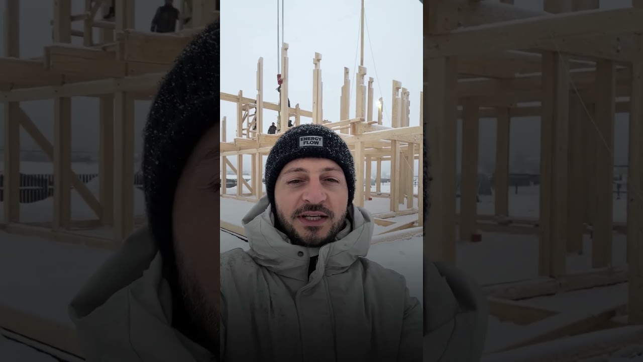 Дом по проекту АРТ-5 #фахверк #бизнес #russianhouse #andyshaus #строительстводомов #строительство