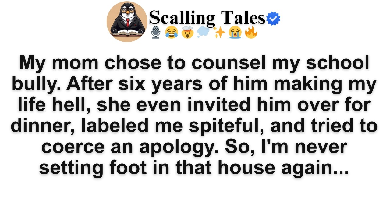 [FULL STORY]My mom chose to counsel my school bully. After six years of him making my life hell...