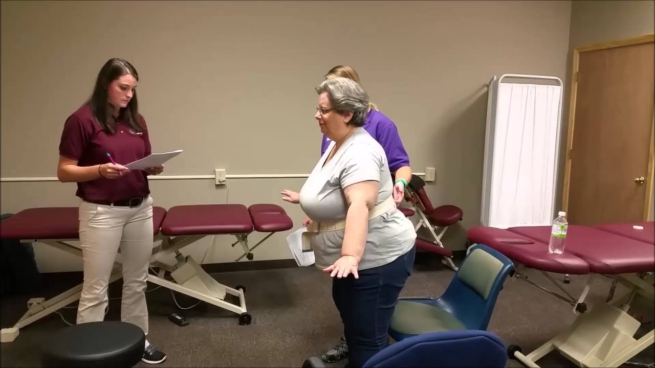 Berg Balance Test Video