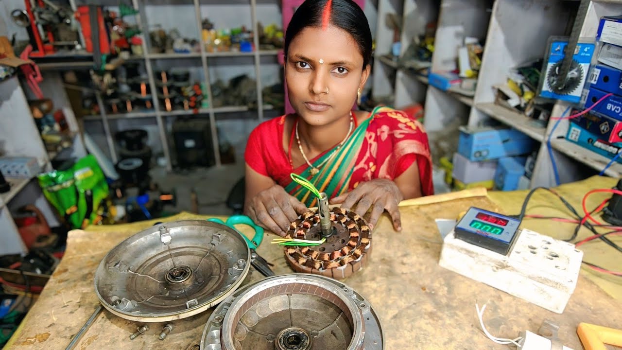 🪭Ceiling Fan Running Coil Repair | जले हुए सीलिंग फैन का कनेक्शन फिर से कैसे करें? ⚡