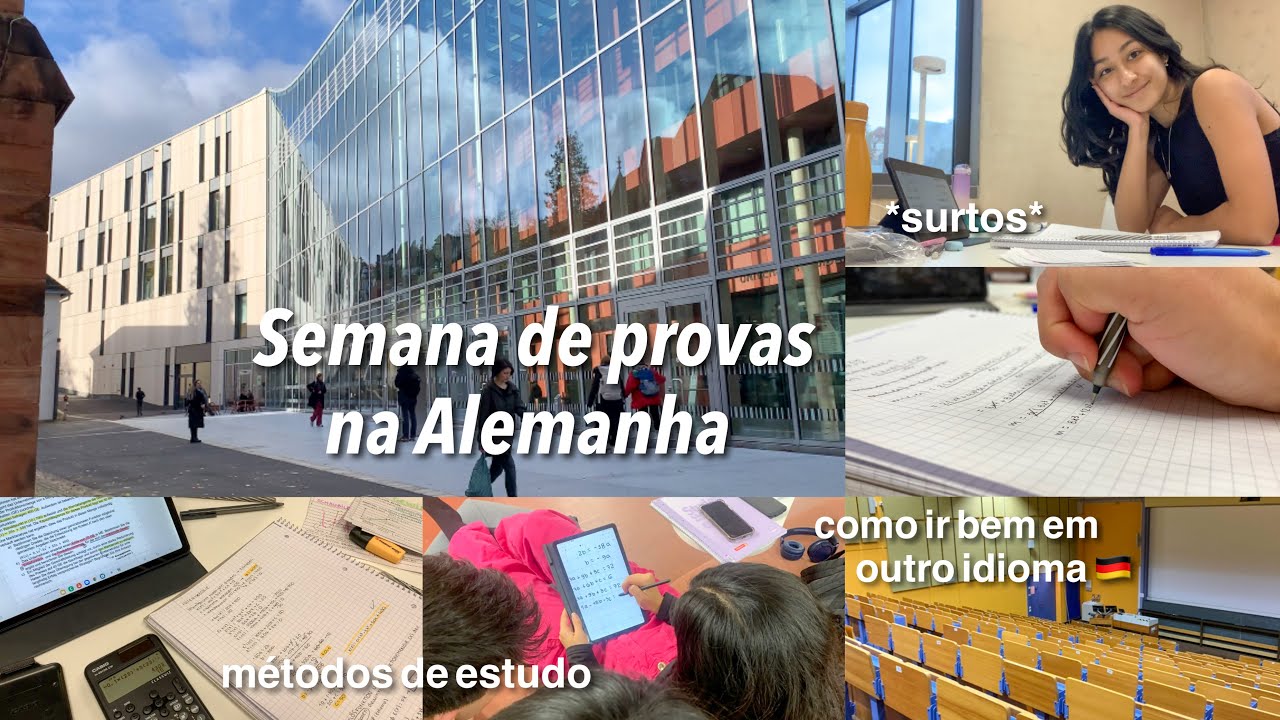 uma semana de provas comigo na Alemanha (repleto de dicas) 🇩🇪✨