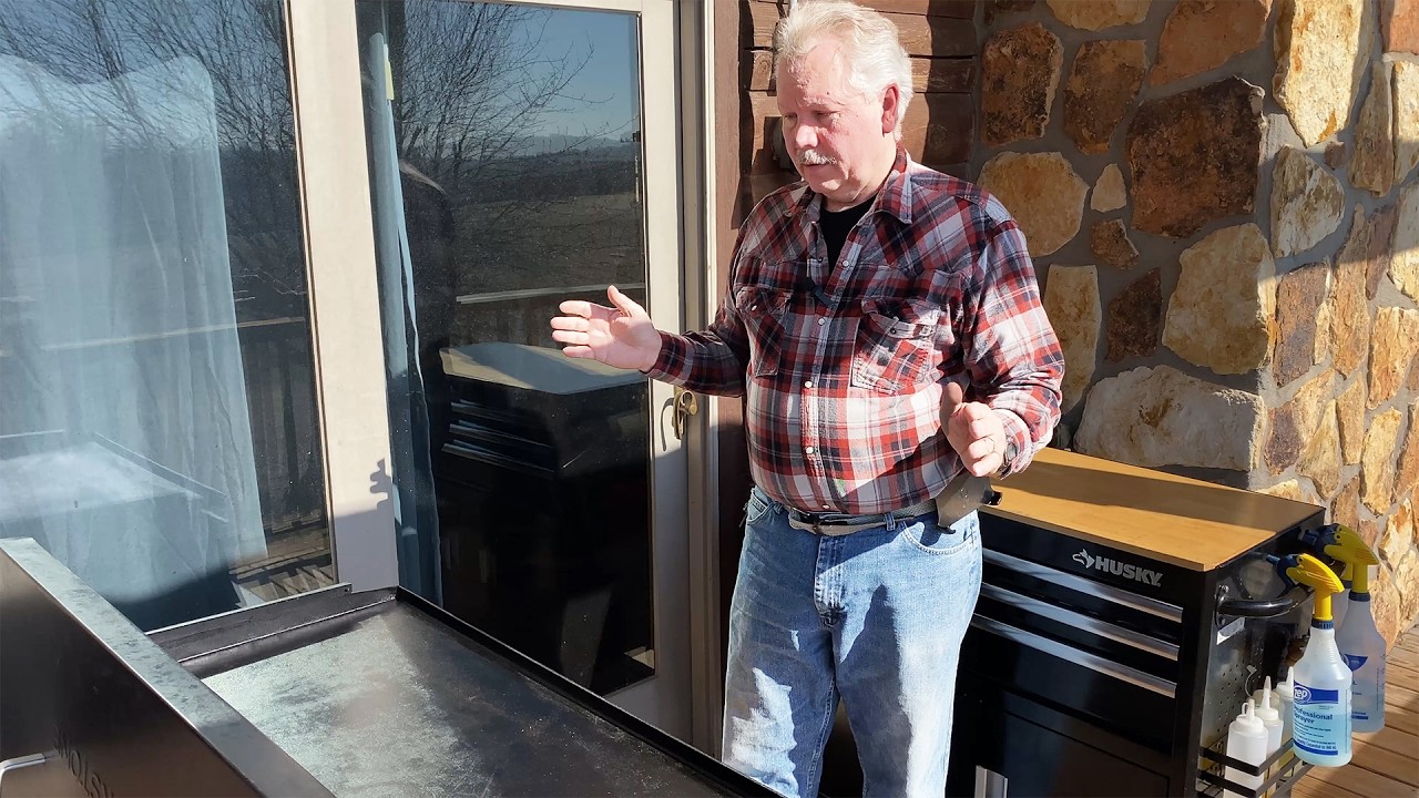 Hanging with Don while he makes Brunch on the Blackstone Griddle and shares his cleanup procedure