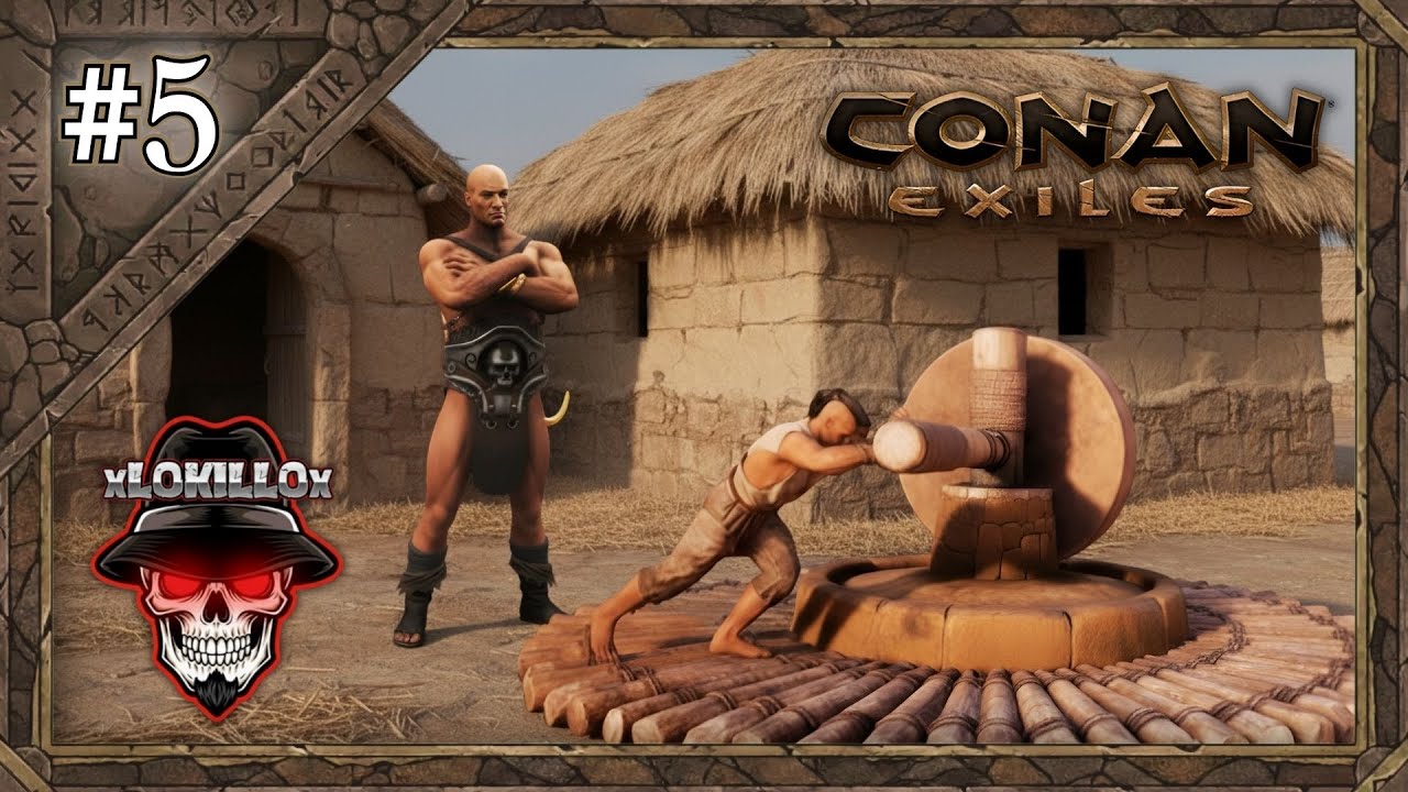 CONAN EXILES #5 | ⚔️EL MEJOR CAPATAZ UNA CAPTURA DIFICIL  #ConanExiles #Gameplay