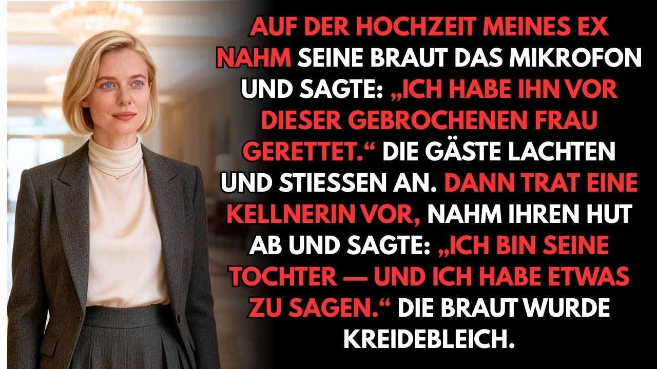 Auf der Hochzeit meines Ex verspottete mich seine Braut – bis eine Kellnerin die Wahrheit sagte.