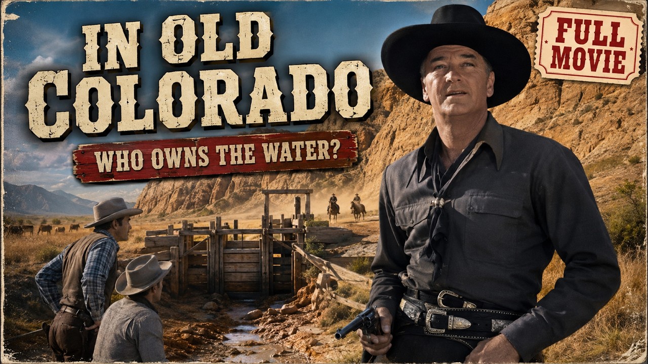 In Old Colorado | Hopalong Cassidy Battles Greed Over Water Rights | Classic Western Movie