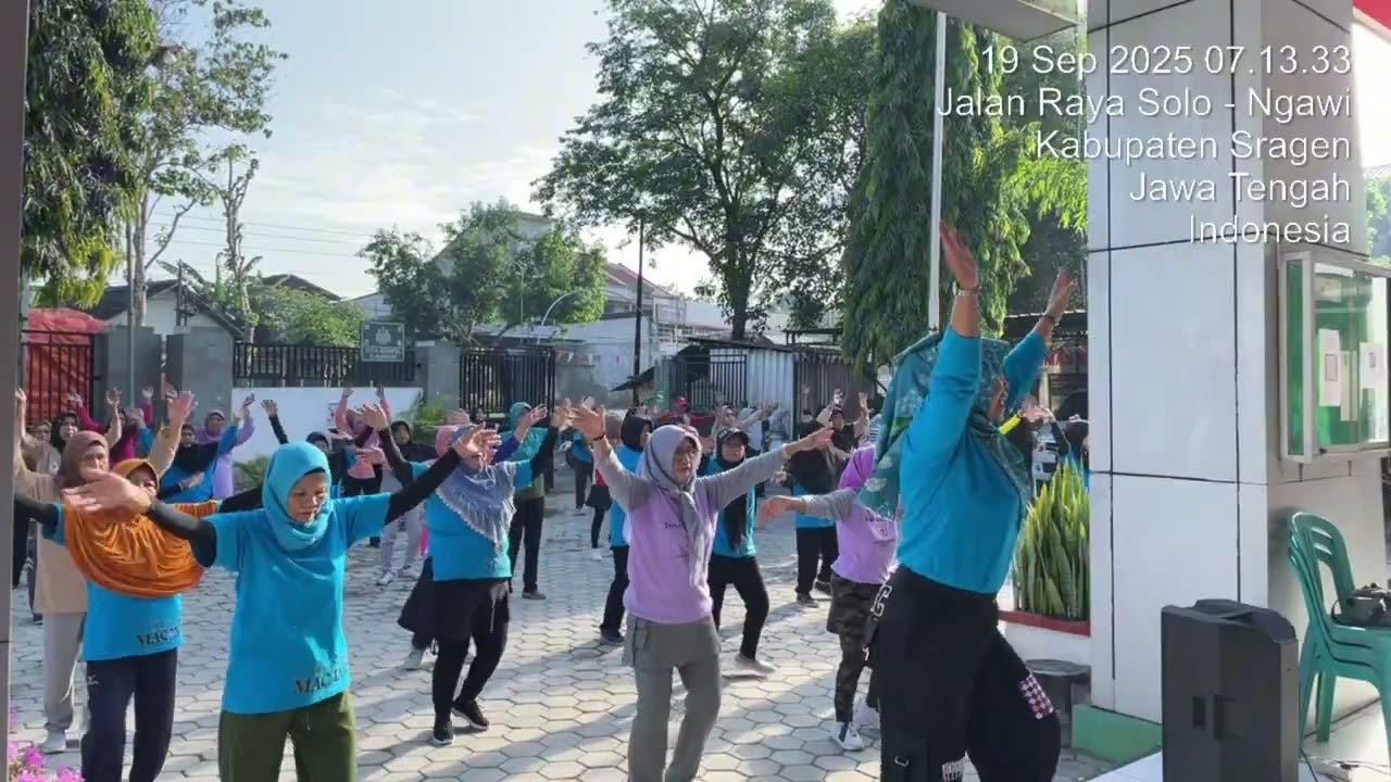 Senam Prolanis Puskesmas Sambungmacan II