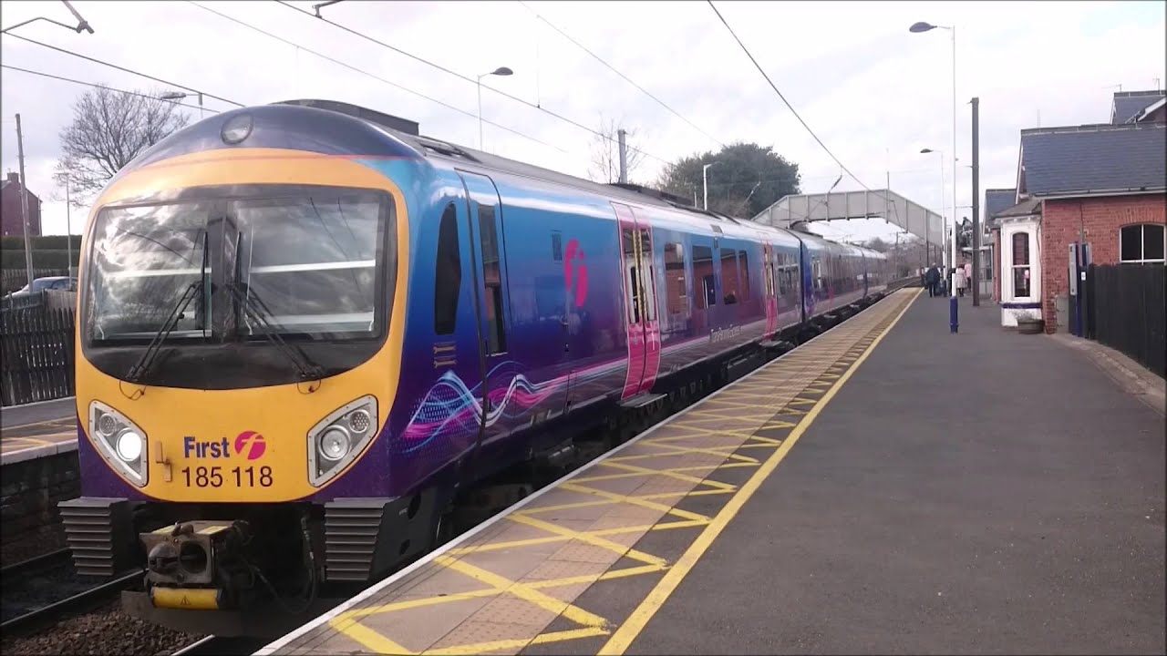 Chester le Street Station, ECML, Afternoon Train Traffic