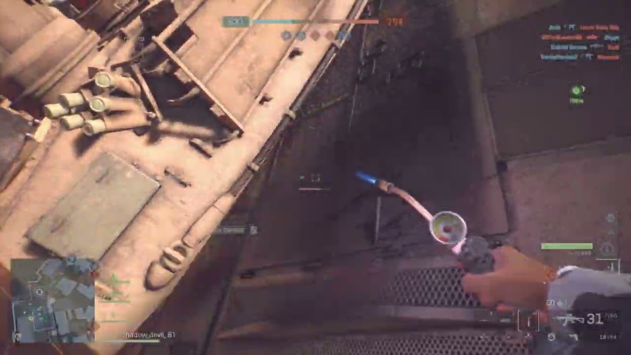 Repair tool tank kill