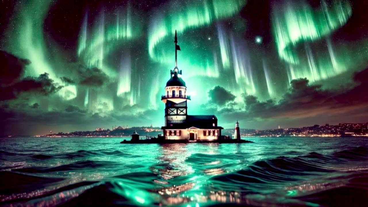 If the Northern Lights appeared in Istanbul...(Turkey-Iceland) 🇹🇷🇮🇸 | hljóðfæratónlist