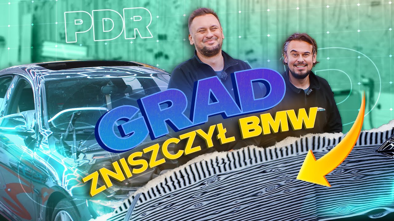 Zniszczone BMW Po Gradobiciu &ndash; Profesjonalna Naprawa PDR Krok Po Kroku! [część 2 z 2]