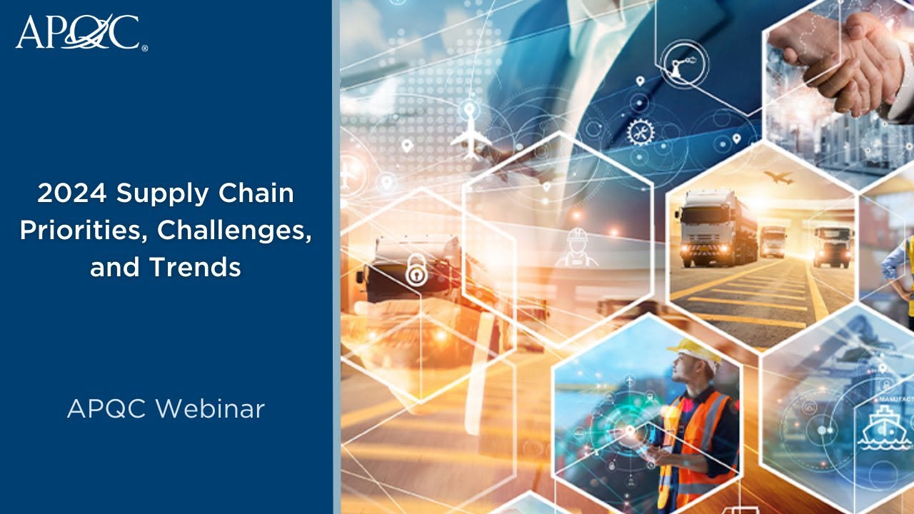 2024 Supply Chain Priorities, Challenges, and Trends