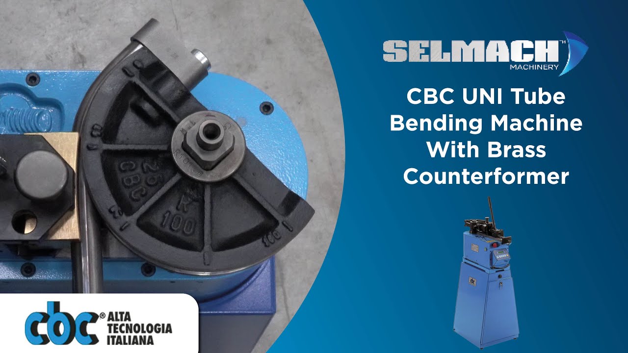 CBC UNI Tube bending Machine With Brass Counter-Former
