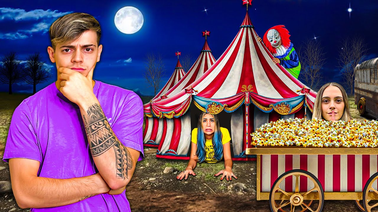 JUGAMOS ESCONDIDAS EN UN CIRCO ABANDONADO