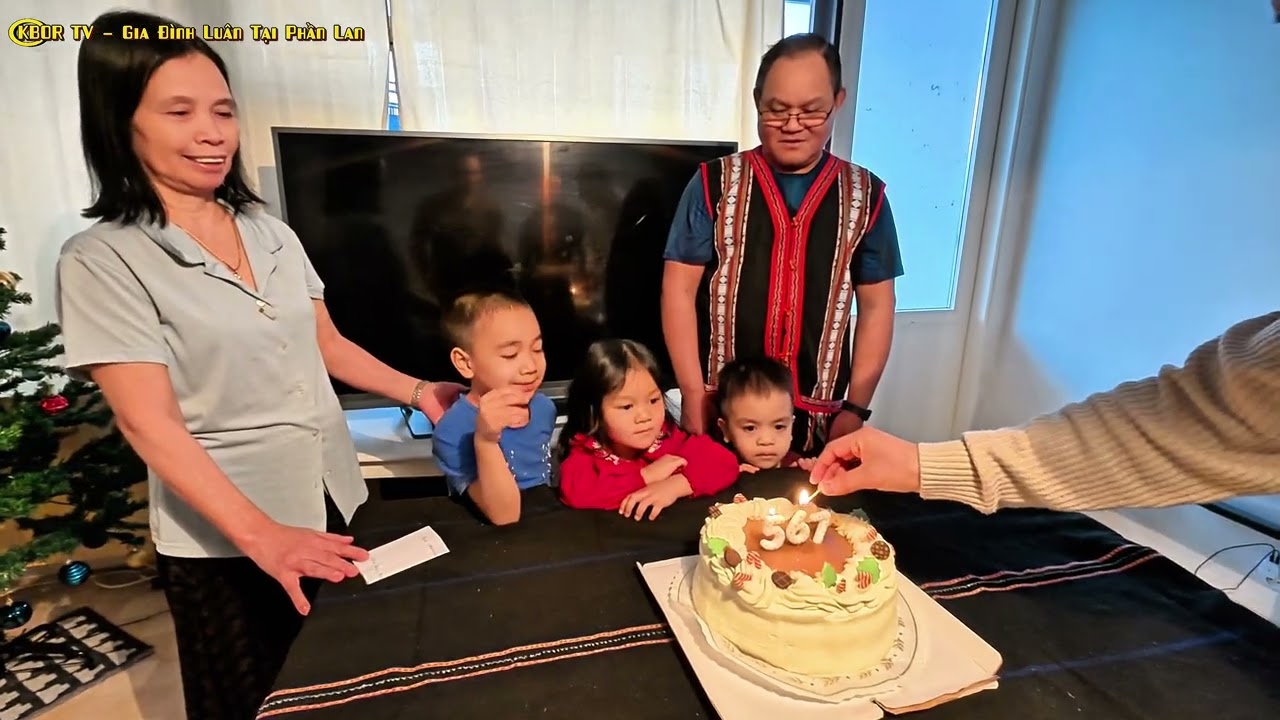 Grandparents' Birthday - Jrai in Finland