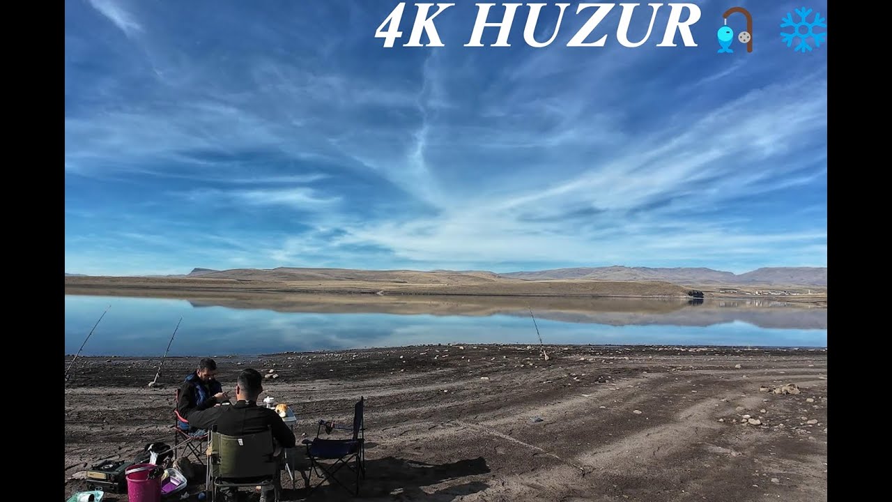 Kars'ta Balık Avı! Göl Sessiz... Balık Yok Ama Manzara Efsane. (4K) 🎣🐟
