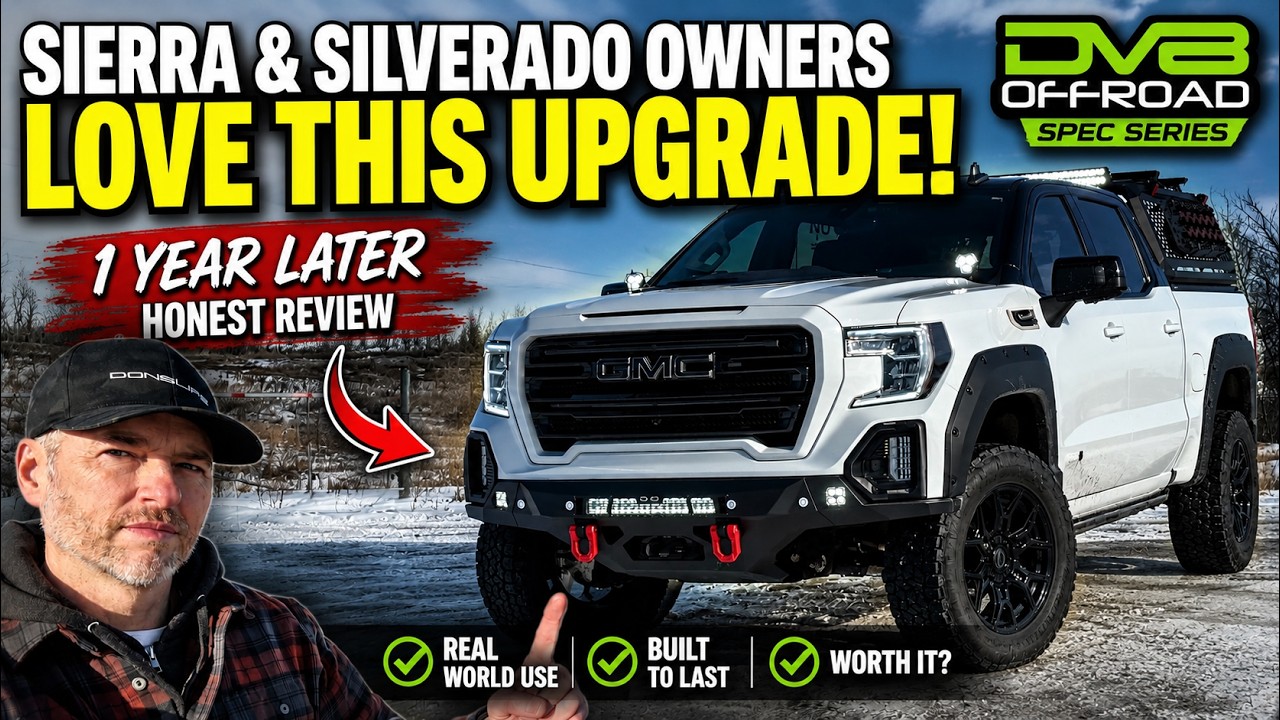 DV8 Spec Series Bumper Review &ndash; Sierra 1500 / Silverado 1500 (2019-2026)