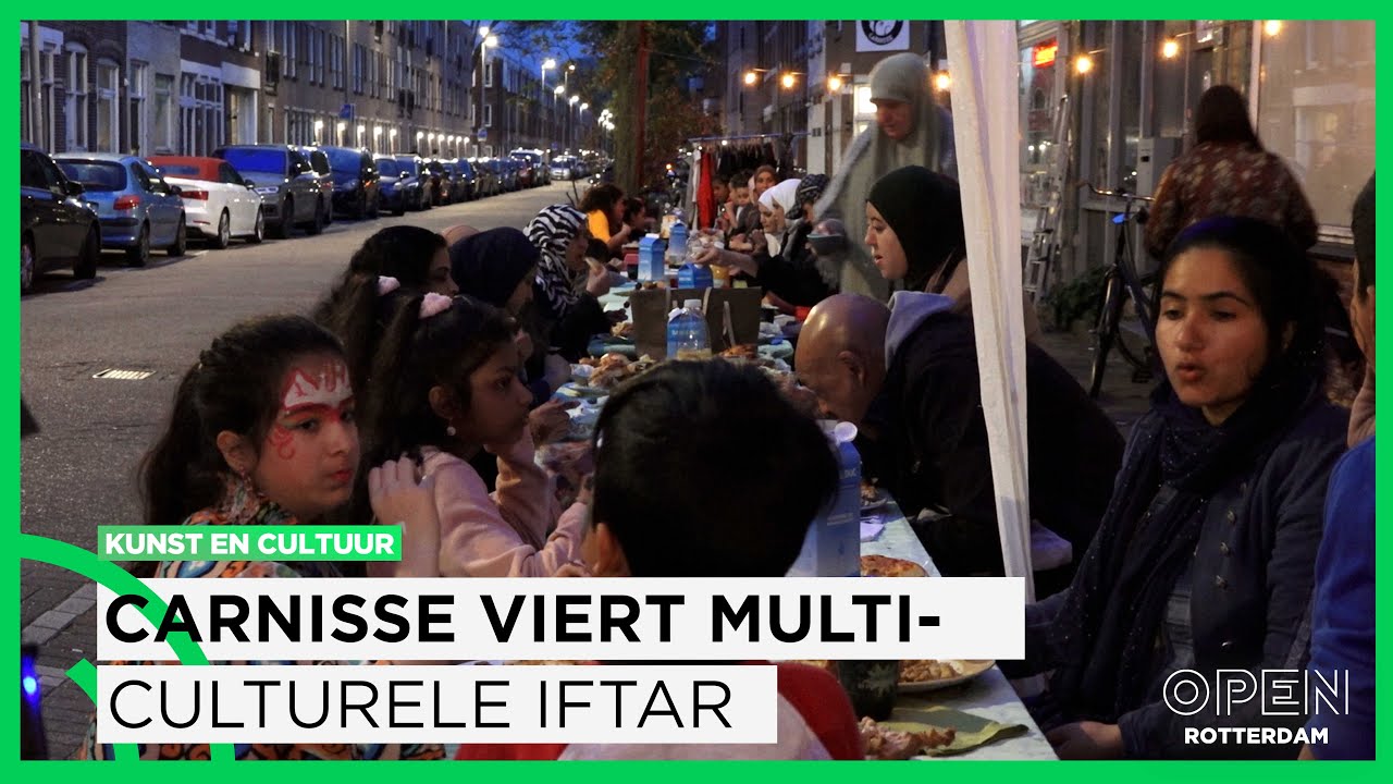 Carnisse viert iftar met tien verschillende ‘keukens’:  loempia’s tot pannenkoeken | KUNST & CULTUUR