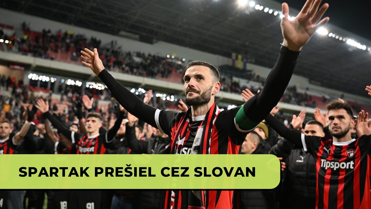 Spartak prešiel cez Slovan