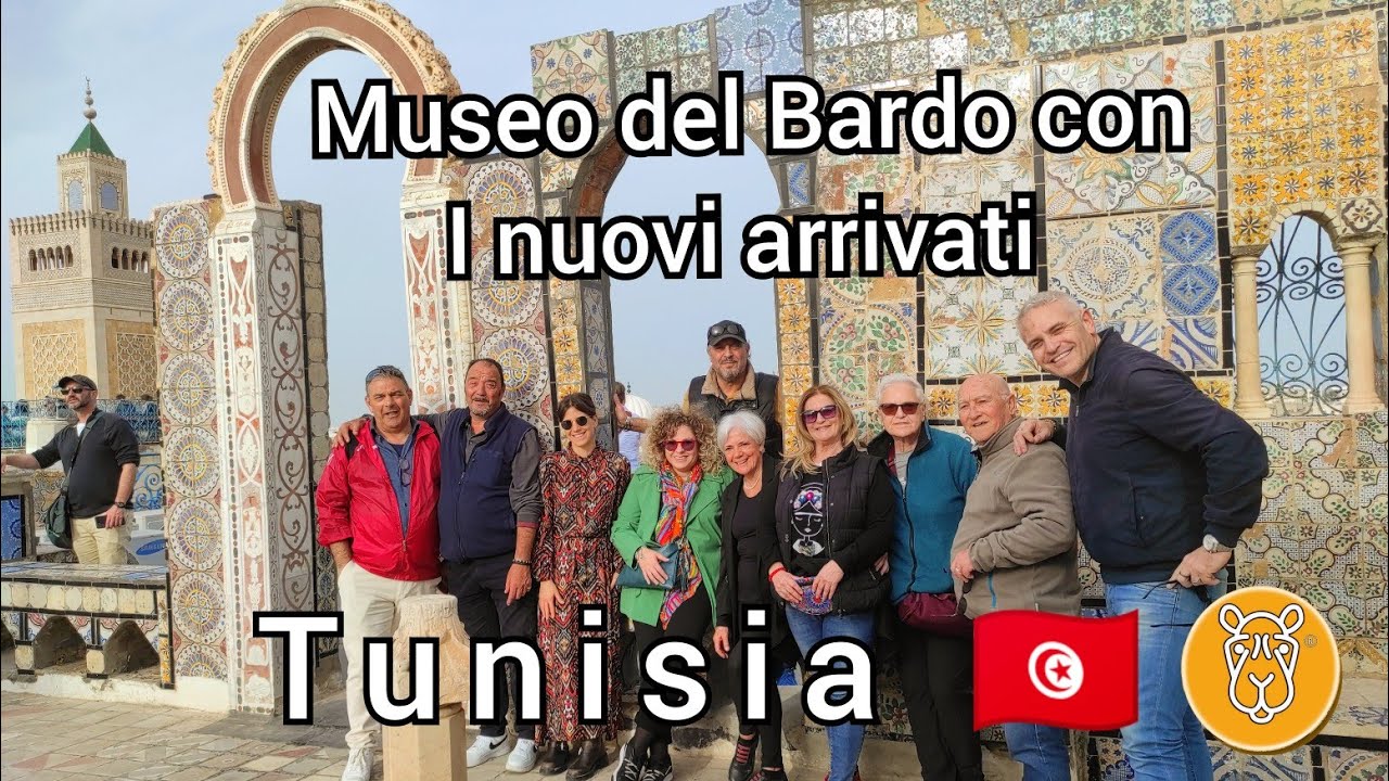 Con i nostri, Museo del Bardo e medina di Tunisi