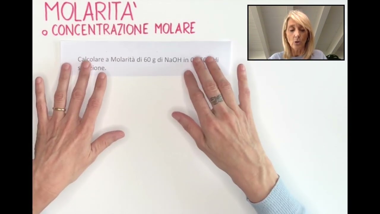 Molarità di una soluzione