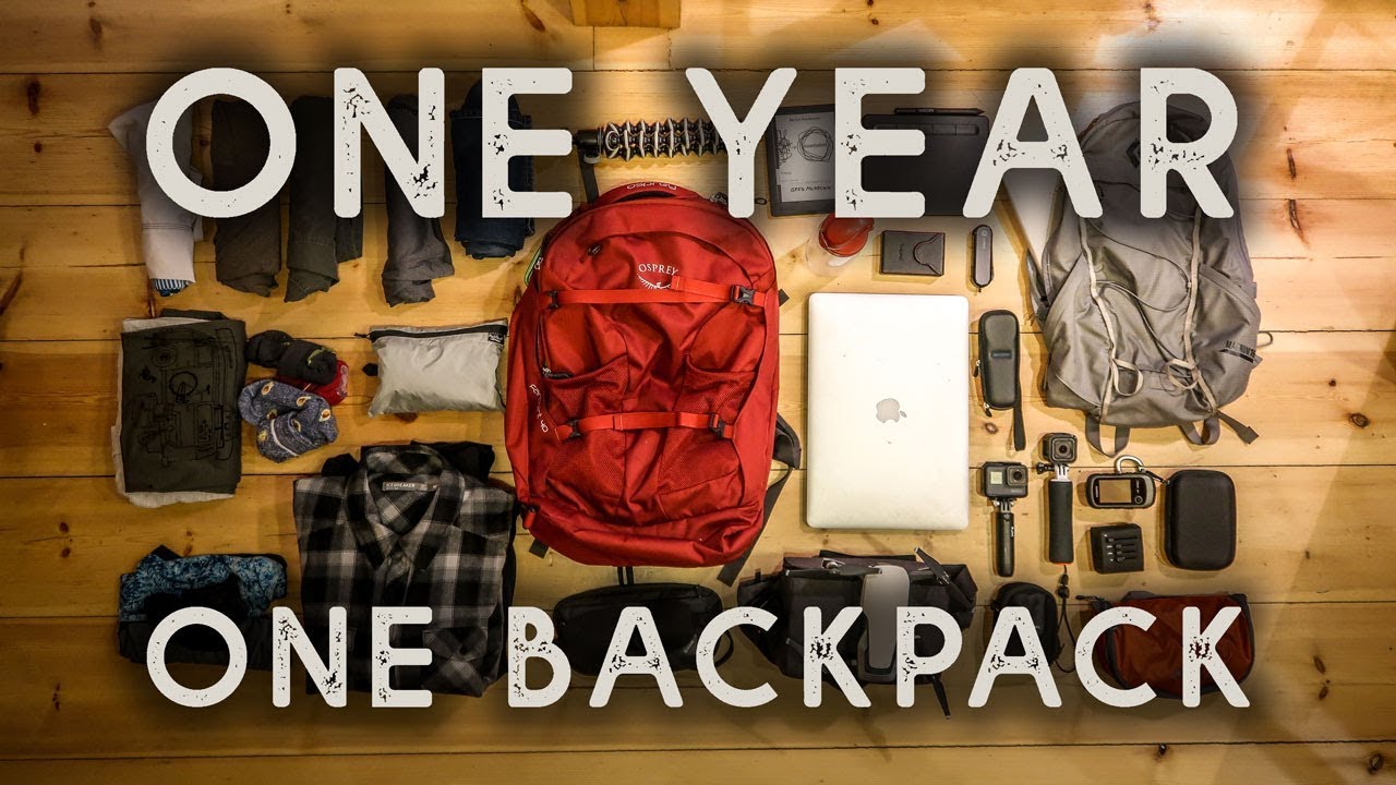 How to pack for a year of family travel | Carry--on only! |