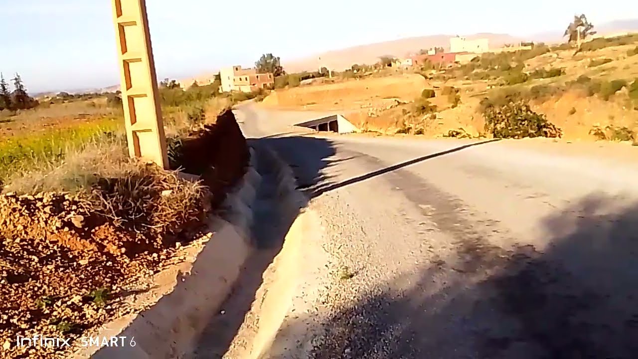 طريق عين المو من فزوان إلي جبال بني يزناسين لمنطقة شرقية عمالة بركان