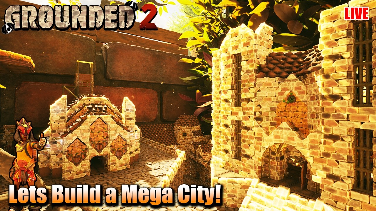 Prepping for the Into the Abyss Update | Mega Build in Grounded 2