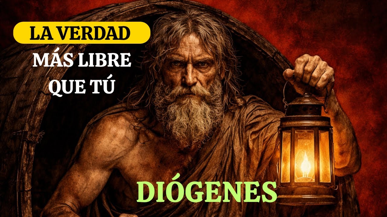 😮 Vivía en un barril y humilló a un rey | Diógenes, el hombre más libre de la historia