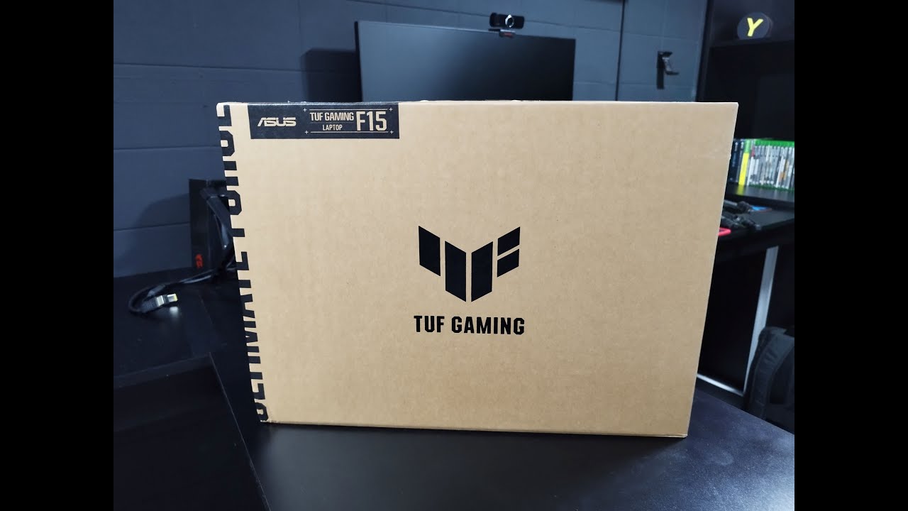 Unboxing e primeiras impressões Notebook Gamer Asus TUF F15