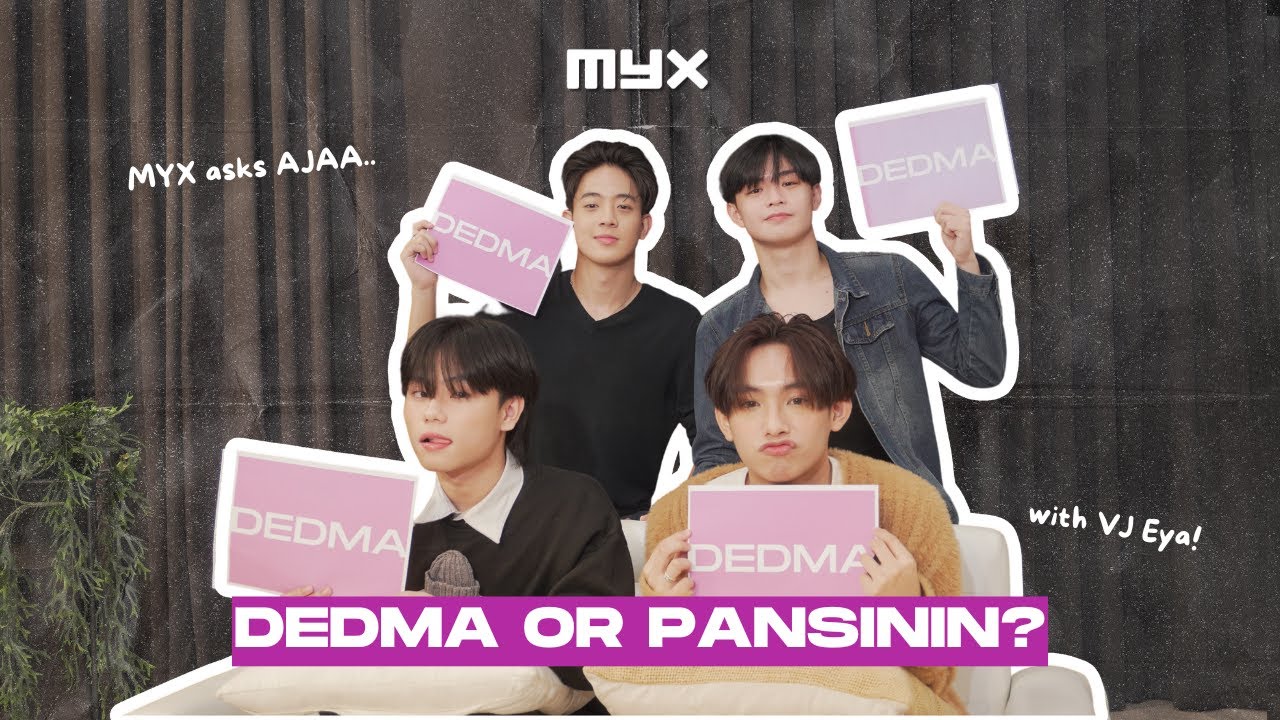 AJAA reacts to common idol scenarios: ‘Dedma or Papansinin’ | #MYXChecksIn