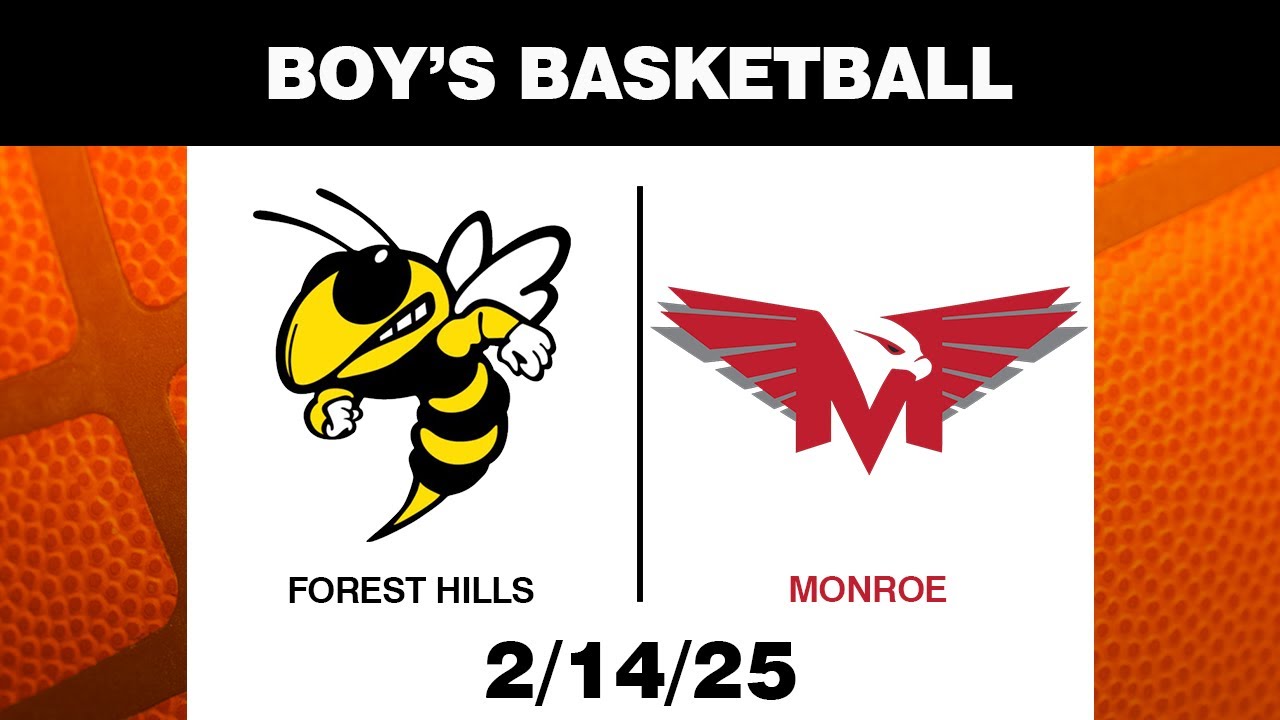 High School Boys Basketball: Forest Hills @ Monroe