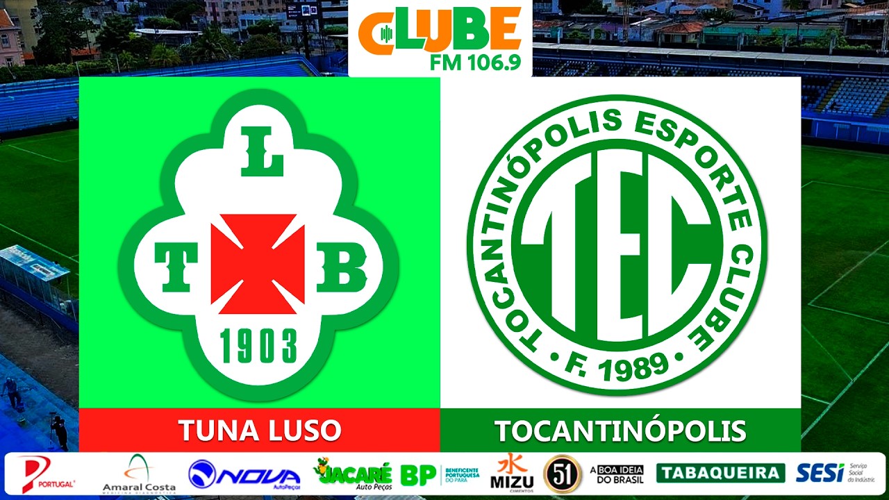 Tuna Luso x Tocantinópolis AO VIVO | Copa do Brasil 2026 | Rádio Clube do Pará