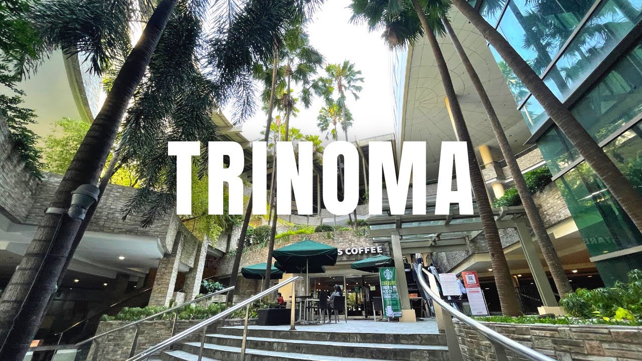 [4K] TRINOMA MALL Walking Tour | Quezon City Philippines