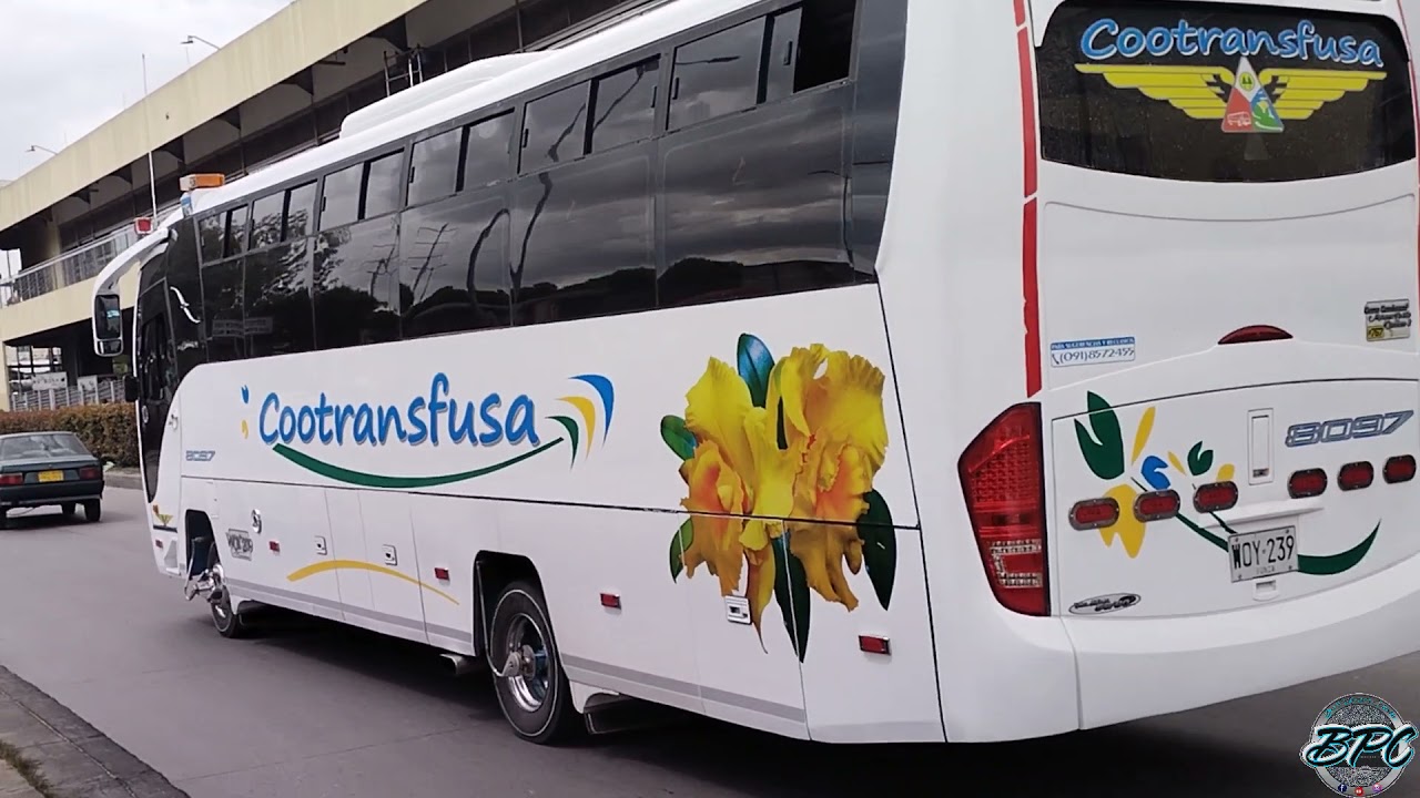 buses A las Afueras Del Terminal Del Sur
