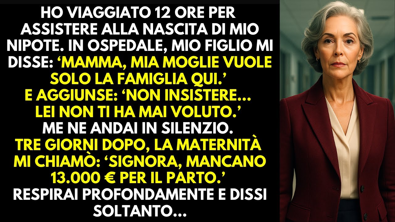 Mio figlio mi ha cacciata dall’ospedale alla nascita di mio nipote: “Lei vuole solo la famiglia...”