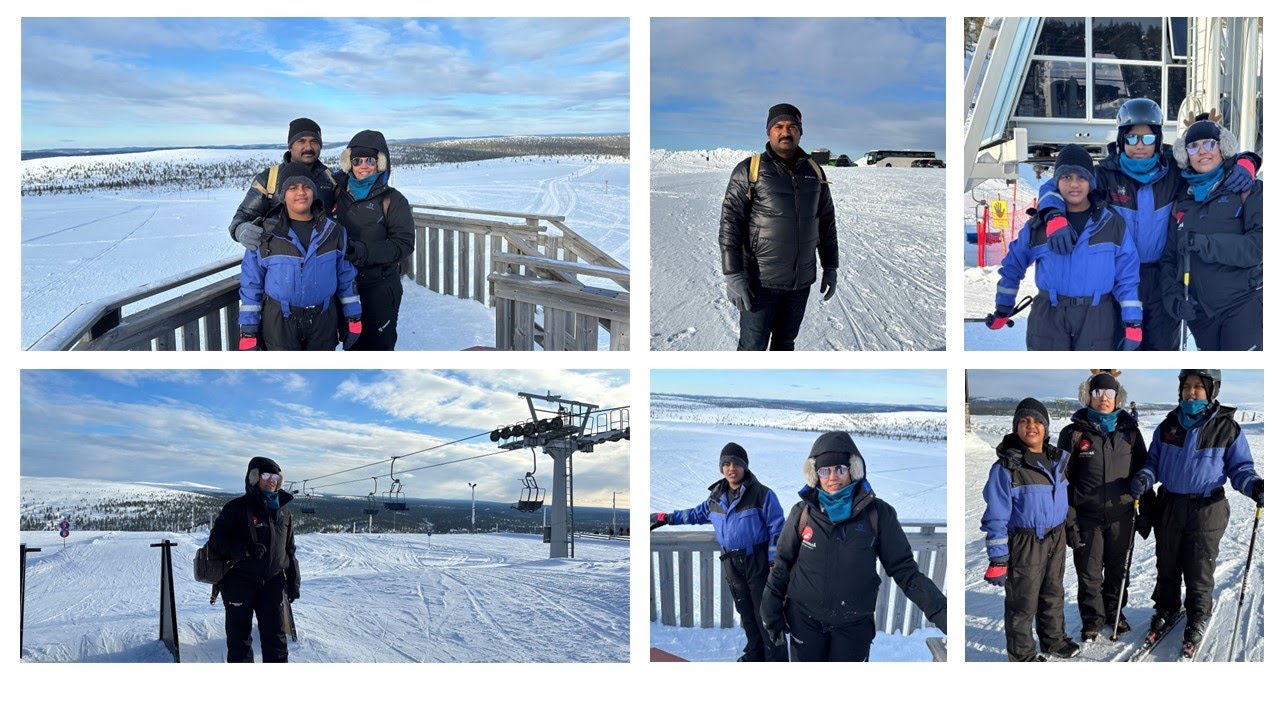 Kakslauttanen Arctic Resort #6 -  Saariselkä Ski Resort #skiing #snowfall #viral #viralvideo