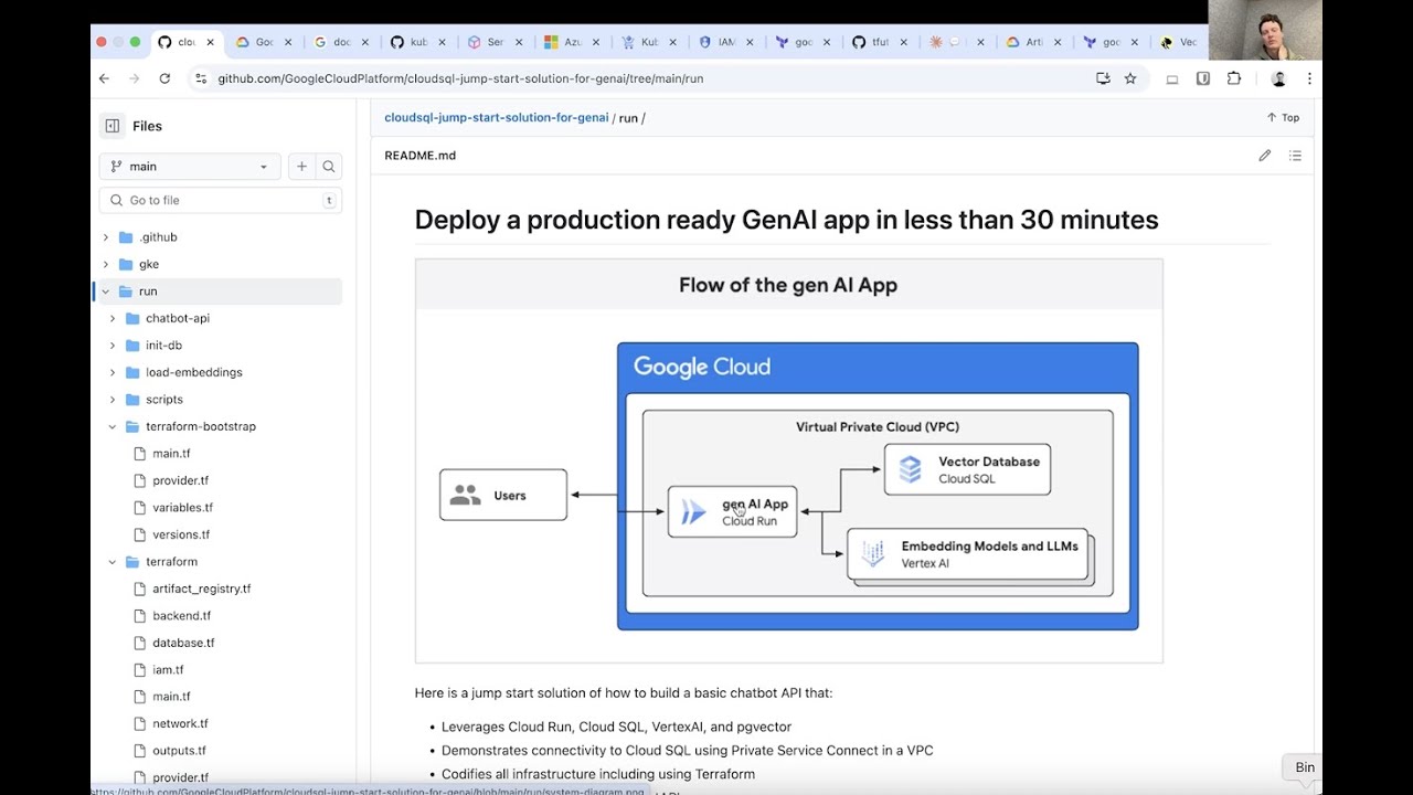 Deploying a GenAI app on Google Cloud | Code walkthrough