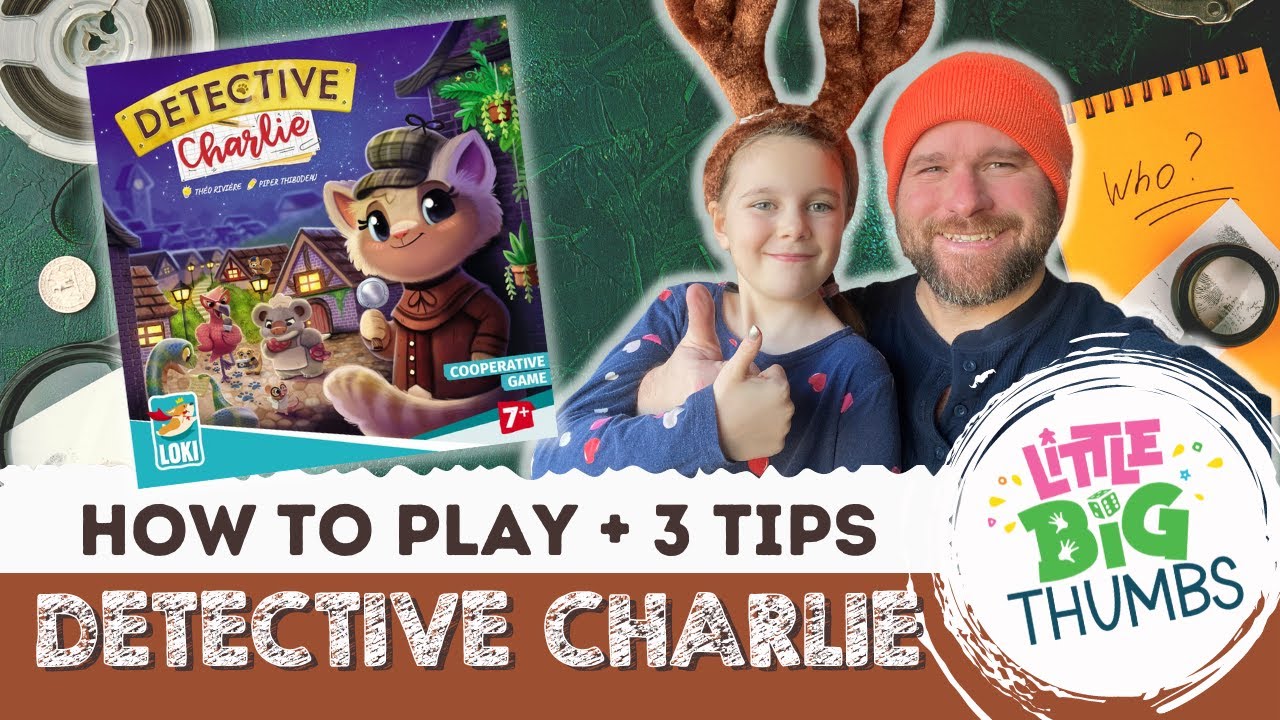 Detective Charlie - How to Play & 3 Tips for Younger Players