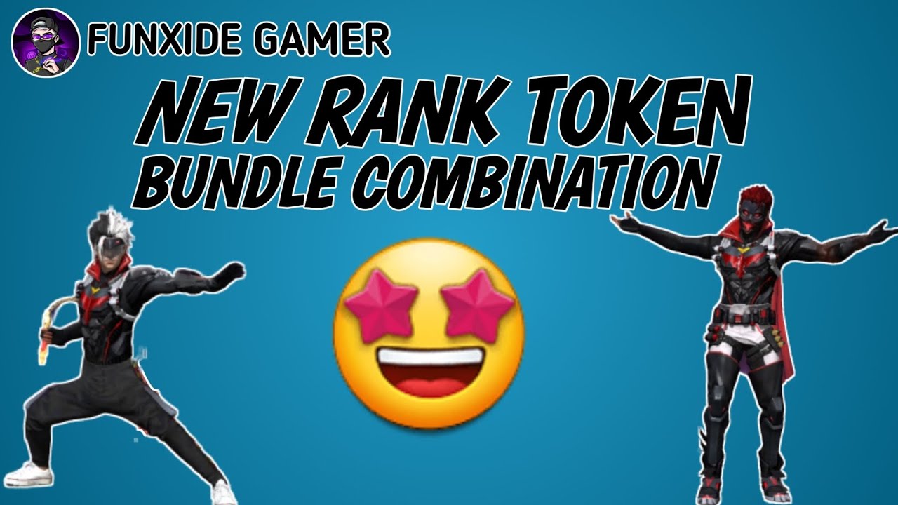 NEW RANK TOKEN BUNDLE COMBINATION 🤩 | FUNXIDE GAMER |  - OB39 UPDATE FREE FIRE -