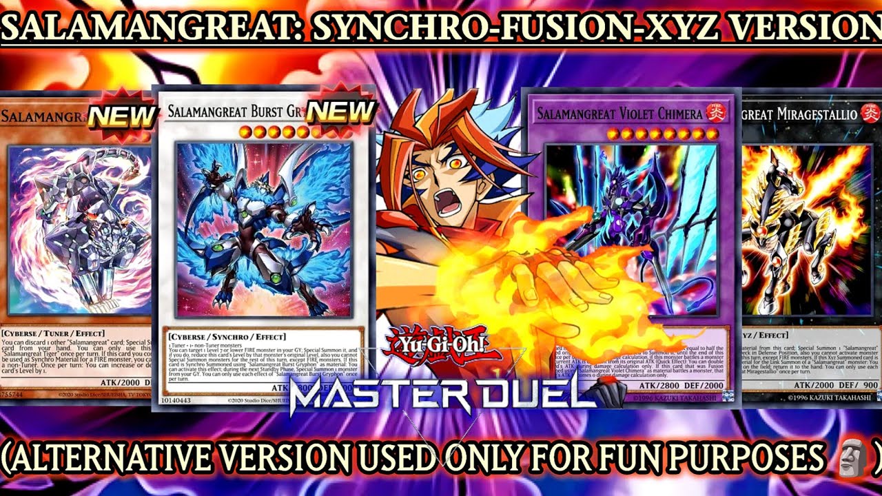 SALAMANGREAT (Alt. Version) | NEW SYNCHRO SUPPORT [Yu-Gi-Oh! MASTER DUEL]