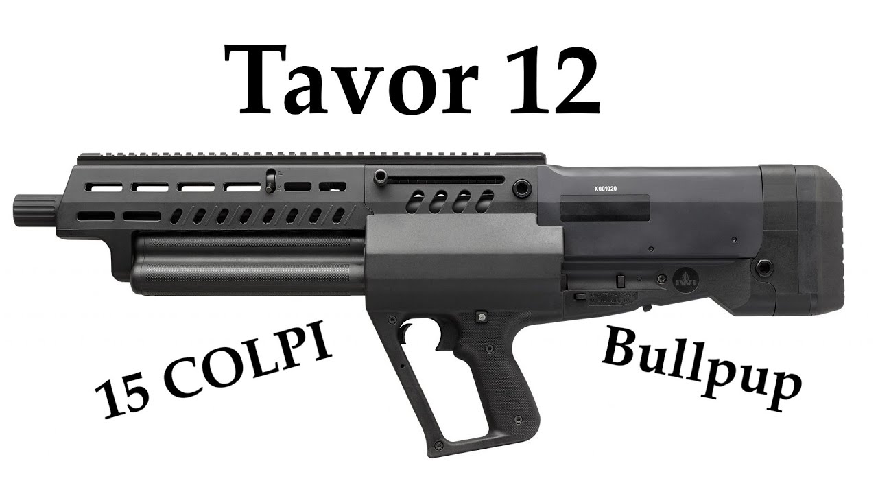 Tavor 12: TRIPLO CARICATORE BULLPUP