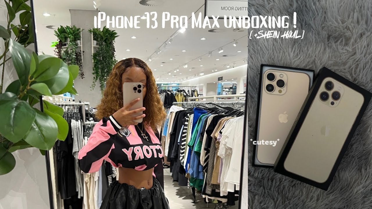 Распаковка моего iPhone 13 Pro Max вместе со мной [Стоит ли оно того?] + Shein Haul
