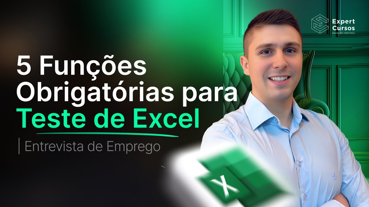 5 Funções Obrigatórias para Teste de Excel em Entrevista de Emprego