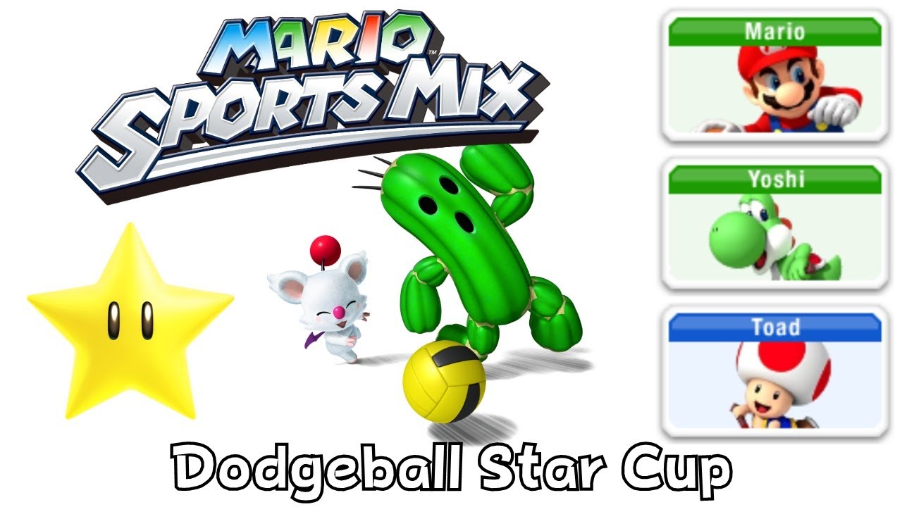 Mario Sport Mix - Dodgeball - Star Cup (Co-Op)