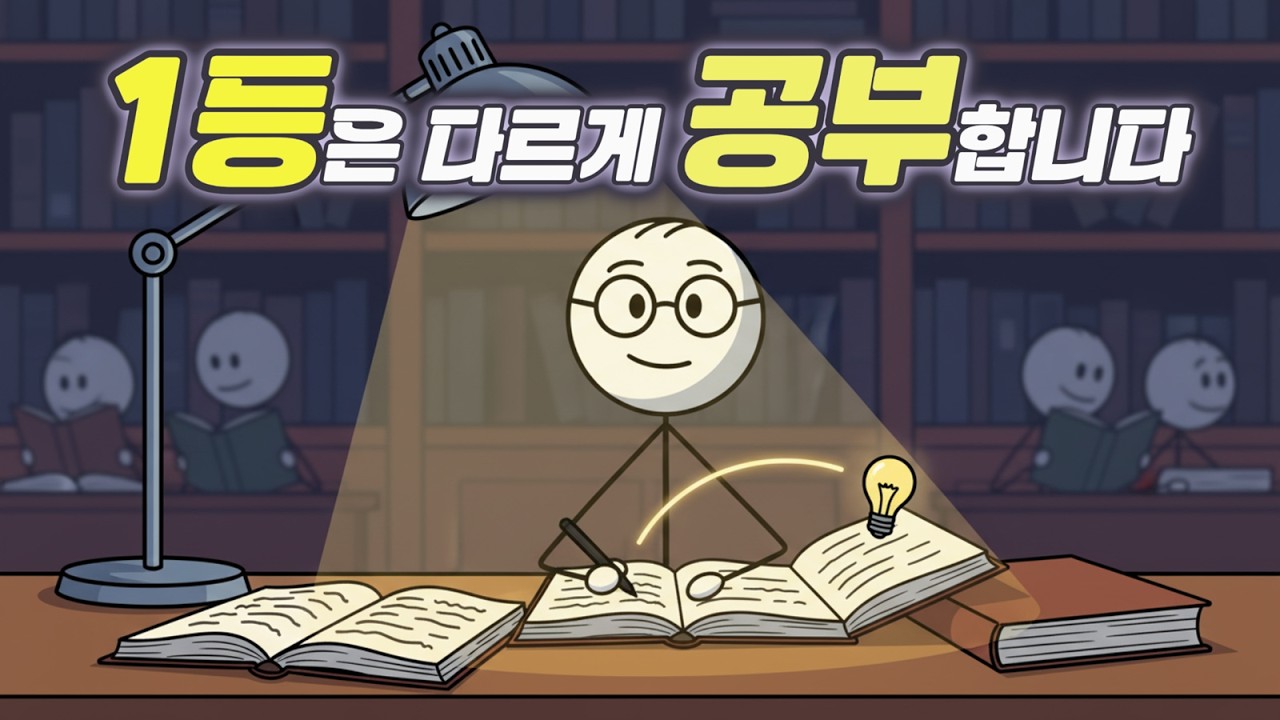 전교 1등은 더 열심히 하는 게 아니라 다르게 공부한다 - 의지력이 아니라, ‘뇌’를 설계합니다!