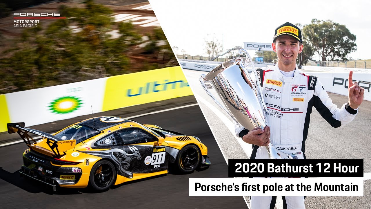 Porsche's first Mountain pole | Matt Campbell - Porsche 911 GT3 R Onboard | 2020 Bathurst 12 Hour